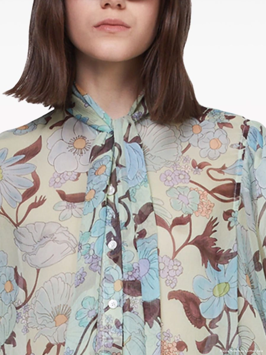 Cheap Women Lady Garden blouse Stella silk McCartney 0824